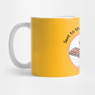 Sent to the lab for testing Mug